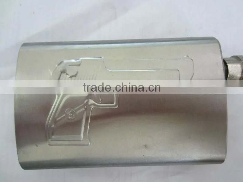 New design ! 4oz gun type fashion hip flask