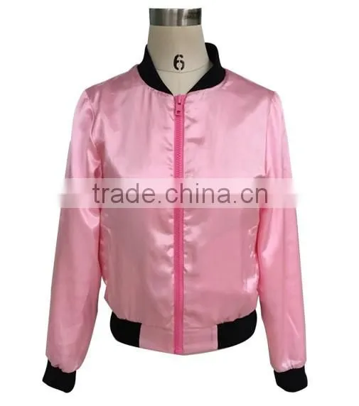 Runtex ladies satin bomber jacket RLJ005