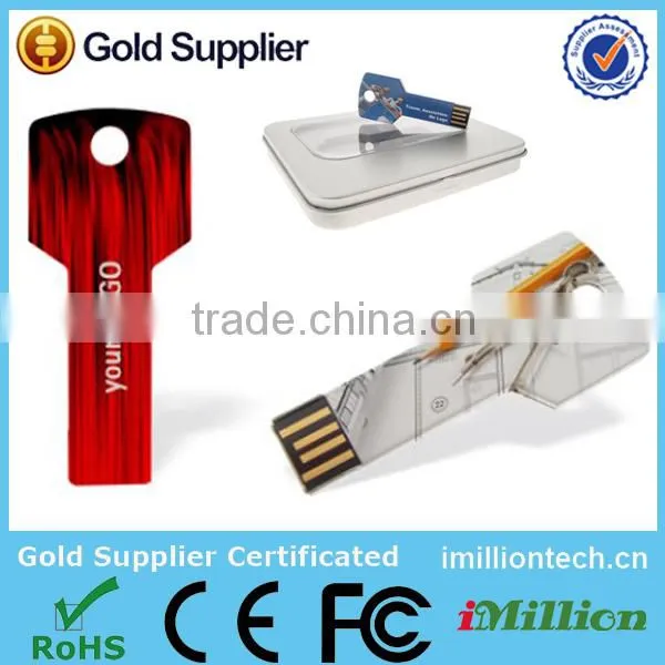 2015 Top selling cheapest colorful u disk custom logo 8GB Keychain usb flash drive