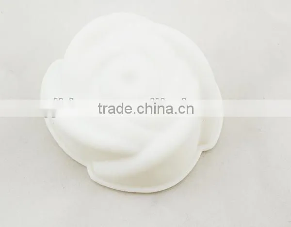 silicone rose shape cake pan