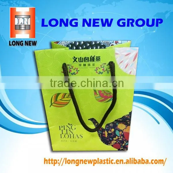 2016 fashion gift design paper bag for customized