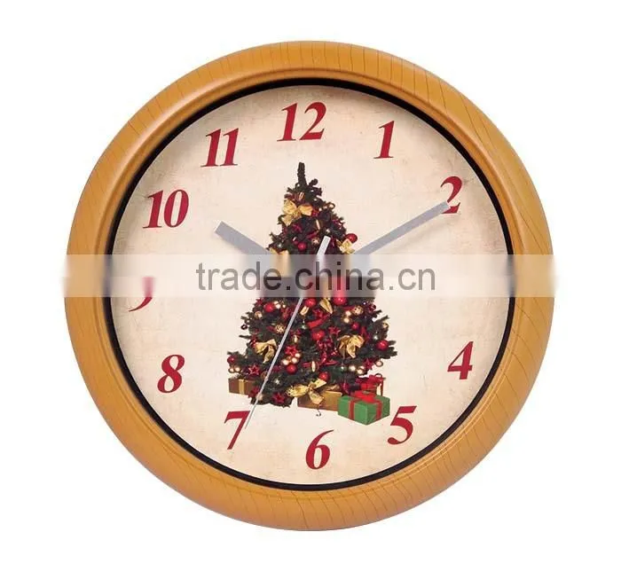 hot selling 10 inch musical clock 2016