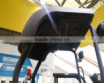Excavator cab roof, heavy machinery cab roof