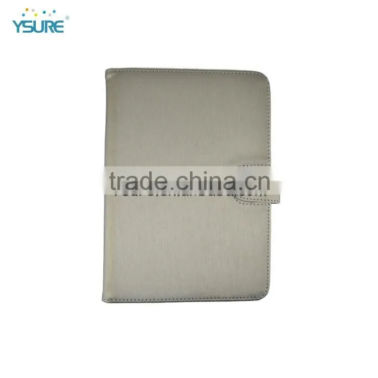 Simple fashion standing pu leather case for ipadmini 2