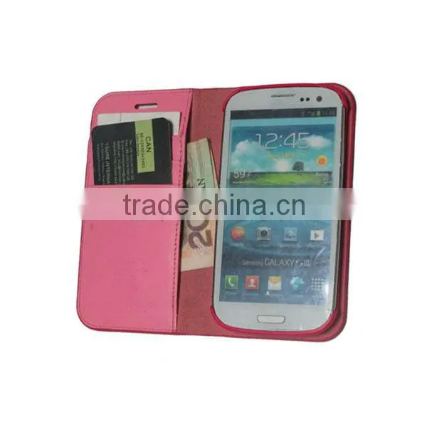 real genuine leather and PC case for Samsung galaxy S3 i9300