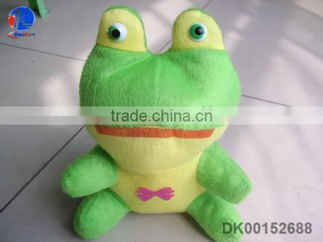 New Hot Item For Kids Green Big Frog Plush Toy