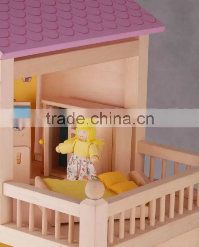 2013 Hotest Happy Family Doll House With Furniture