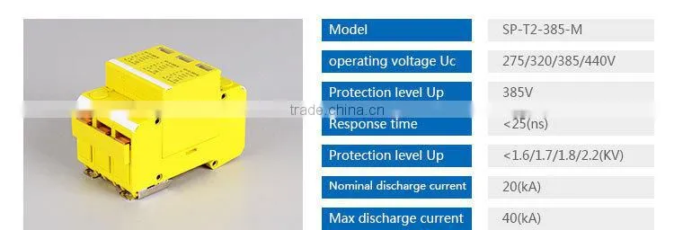 Lightning Rod Prices CCTV Surge Protector(SP-T2-385-M)