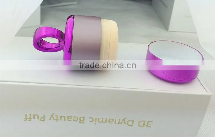 EveryLady high quality custom powder case with puff