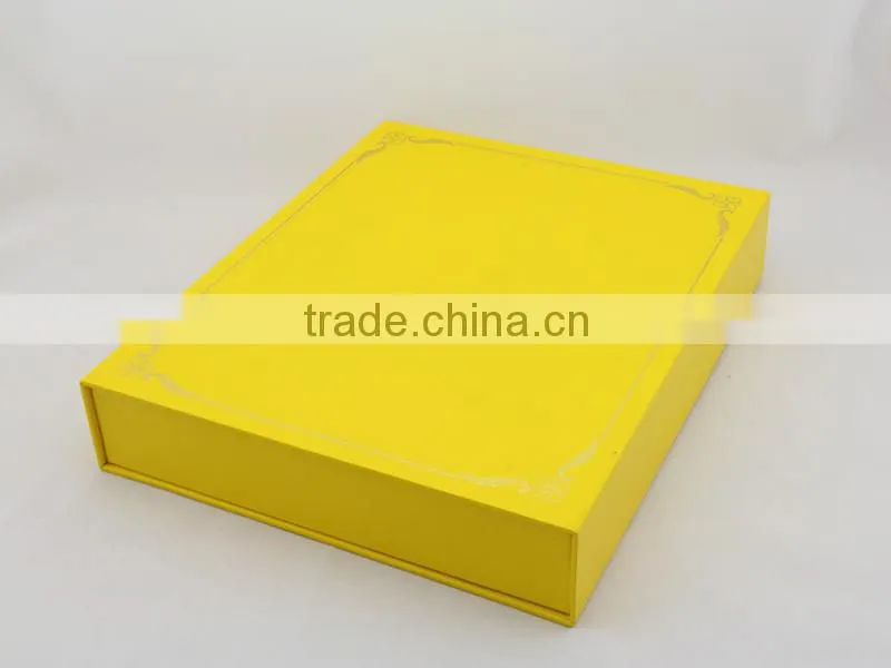 High quality custom clothing box , apparel packaging box , scarf gift box