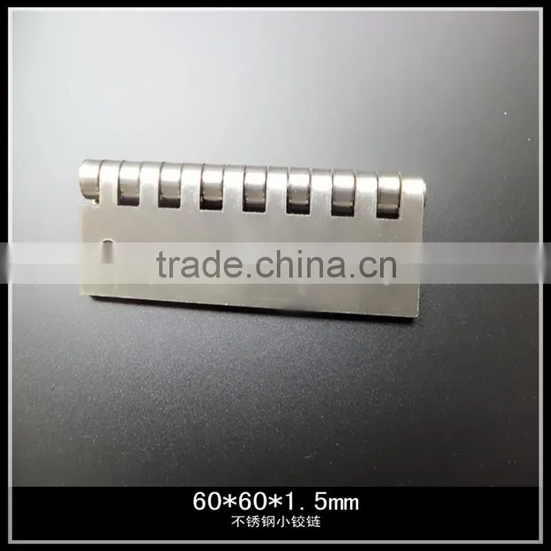stainless steel small piano hinge(80**40*1.5MM)