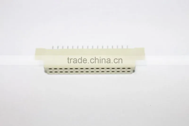 Eurocard connector female v/t 2 row 32 pin