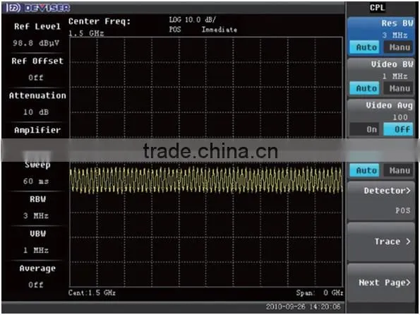 NEW Deviser SA8300A 9kHz~3GHz Portable Spectrum Analyzer