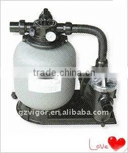two style filtration sand filter for water treatment for the swimming pools or commercial pools