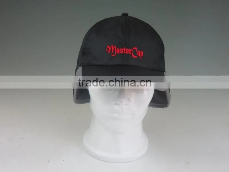 Sports Baseball Cap with Fleece Inside and Earmuff