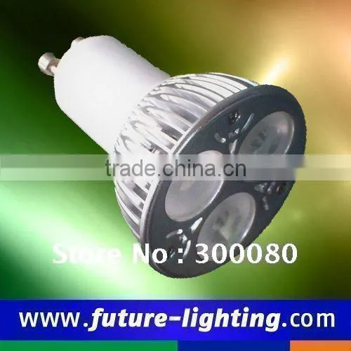 Indoor store lighting GU10 3*2W 6watt 6w dimmable led spot light
