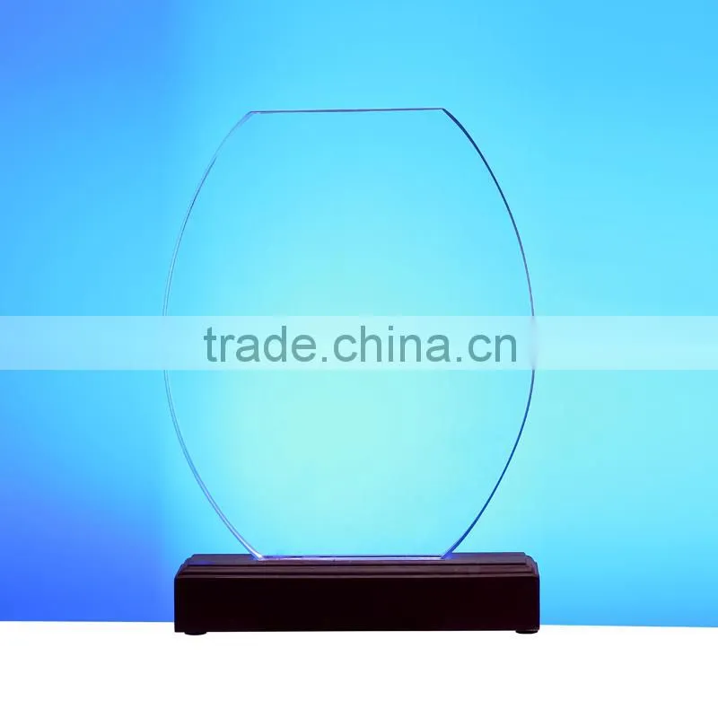 Jade Glass Trophy Crystal Trophy