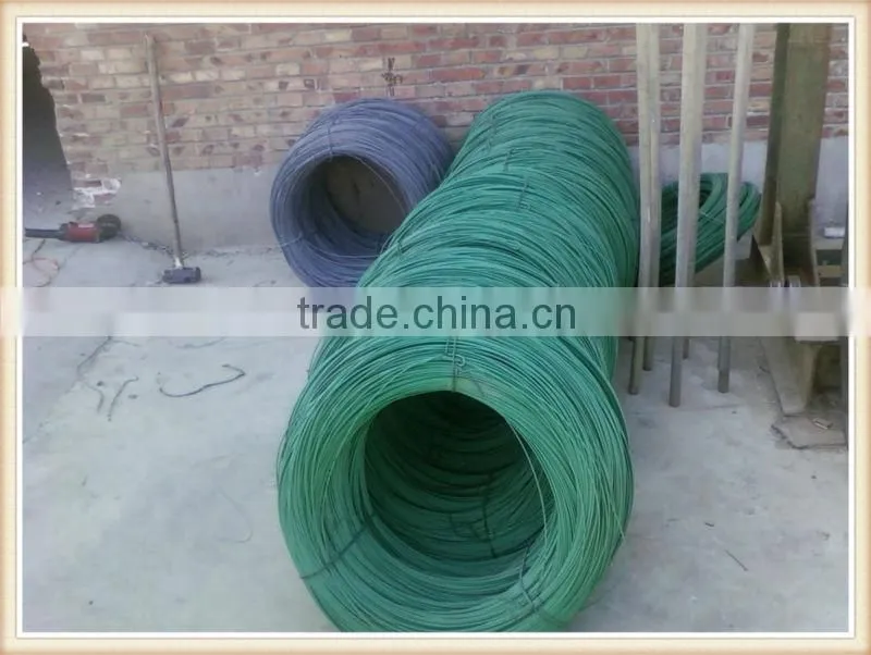colorful pvc coated wire fencng wire