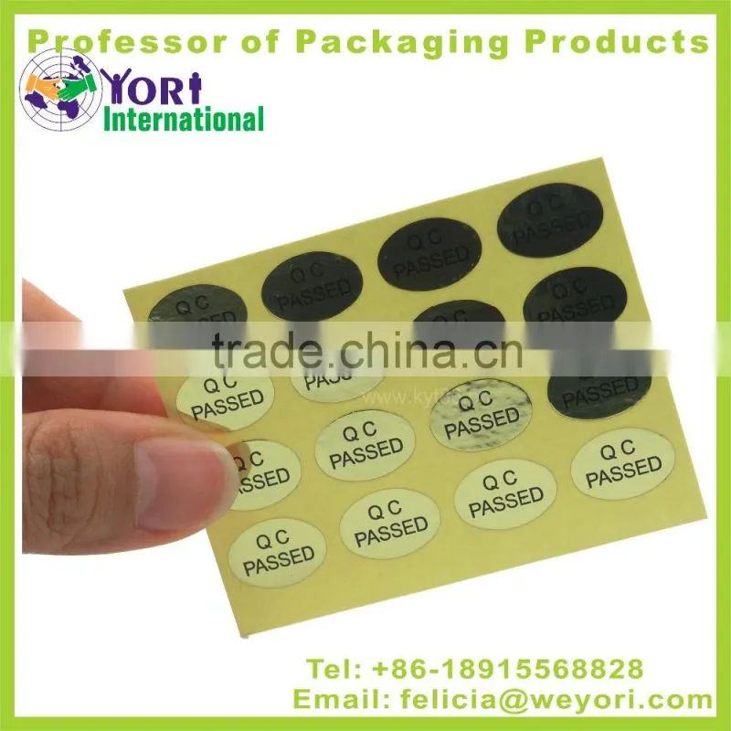 YORI high quality printing custom barcode printing roll label