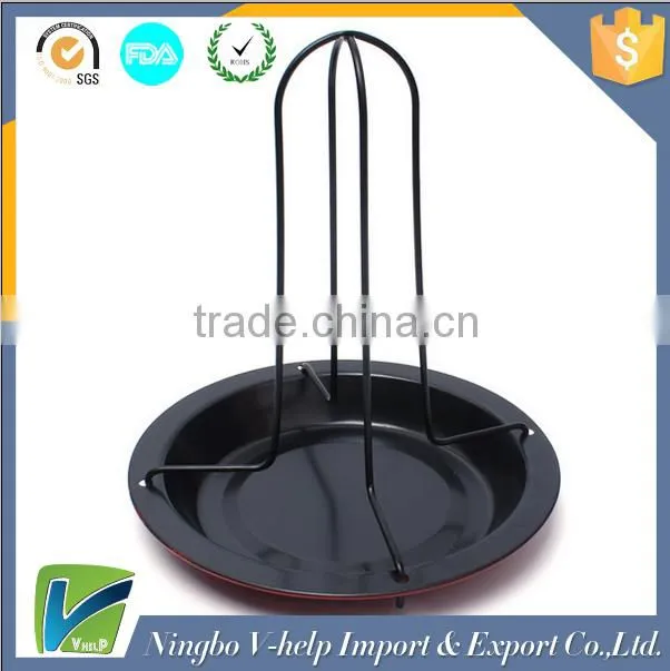 Food Grade Non-stick Collapsible Vertical Chicken Roaster