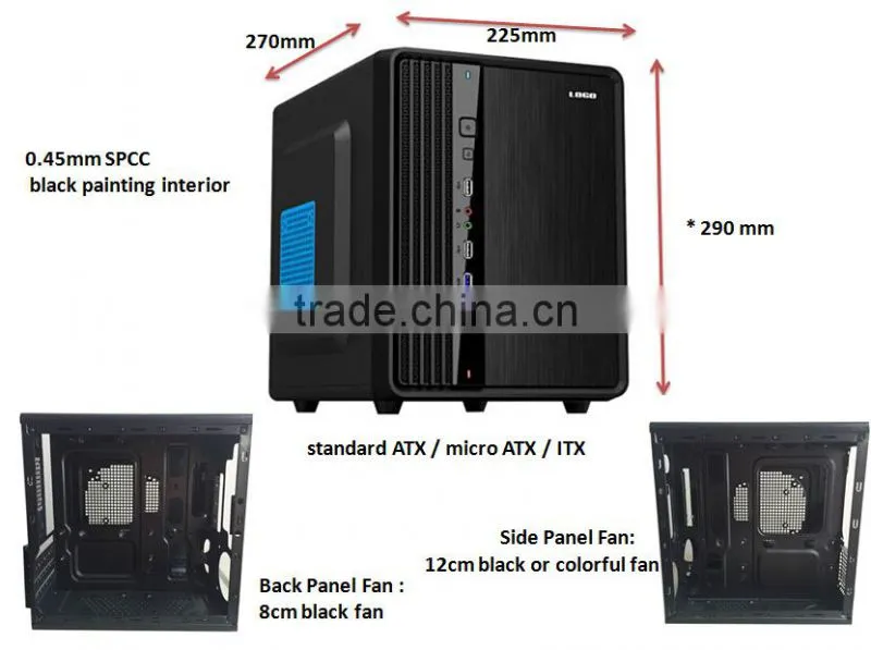 Mini & ATX computer case