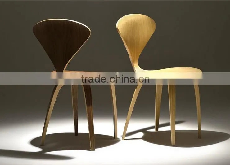 2016 china hot sale high quality bent plywood restaurant chair