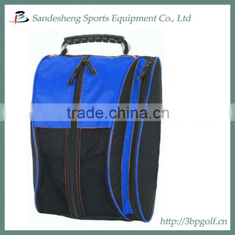 Personalized portable golf shoe bag