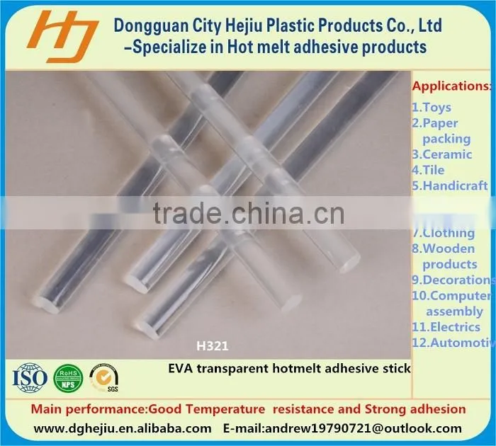 Factory (EVA) Ethylene Vinyl Acetate resin hotmelt adhesive glue stick for electric battery seal and circuit board