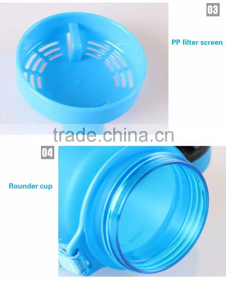 600ml Outdoor Sports Cycling Joyshaker Water Bottle Plastic Hot Drinking Cups