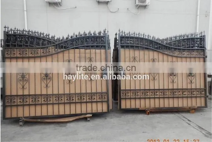 house main iron square tube gate door designs