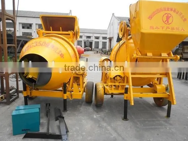 Sell JZC350 Trailer Mounted Concrete Mixers For Sale