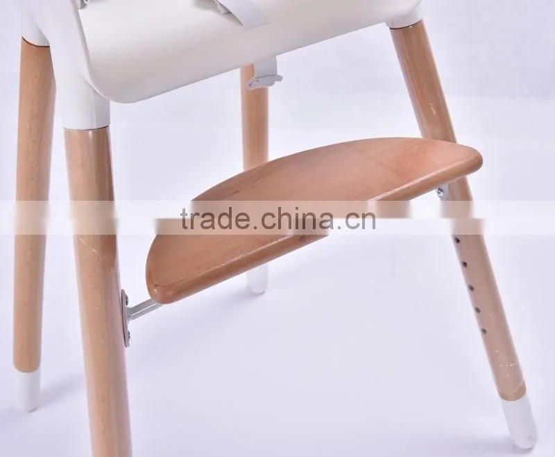 European Style Fashion wood baby high chair baby chair manufacturer