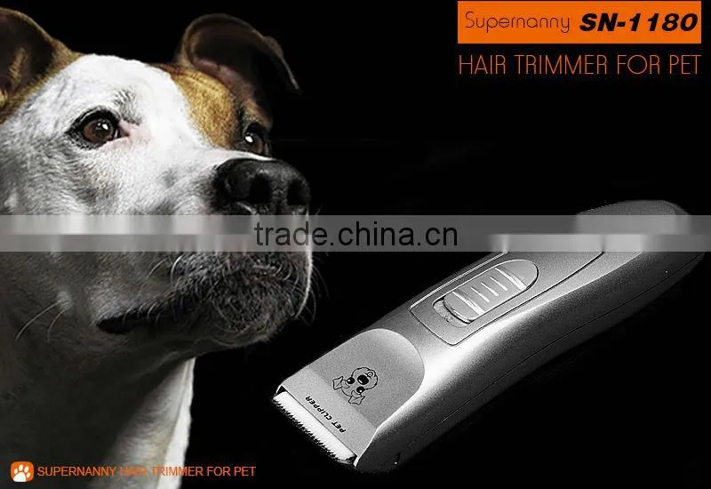 Professional NI-MH Battery Operated Cordless Adjustable Blade Electric Clippers(SN-1180)
