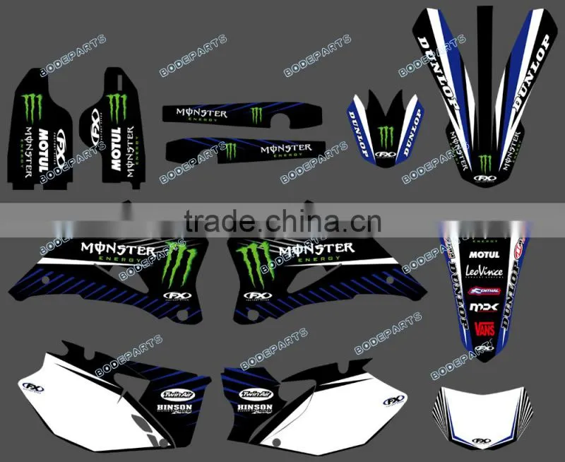(red CRF) TEAM GRAPHICS &BACKGROUNDS DECALS STICKERS Kits for HONDA CRF250R CRF250 2010 2011 2012 & CRF450R CRF450 2009-2012