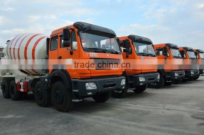hot selling BEIBEN concrete truck-mixers with 12~16cbm capacity for sale