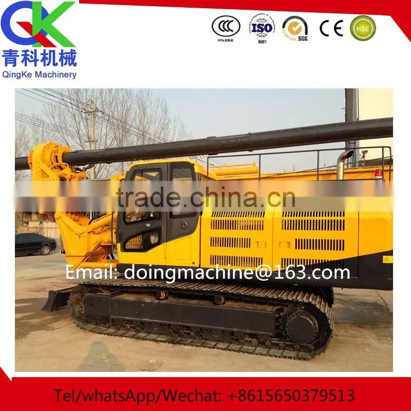 Truck Type wheel type rotary pile drilling rig auger drilling rig