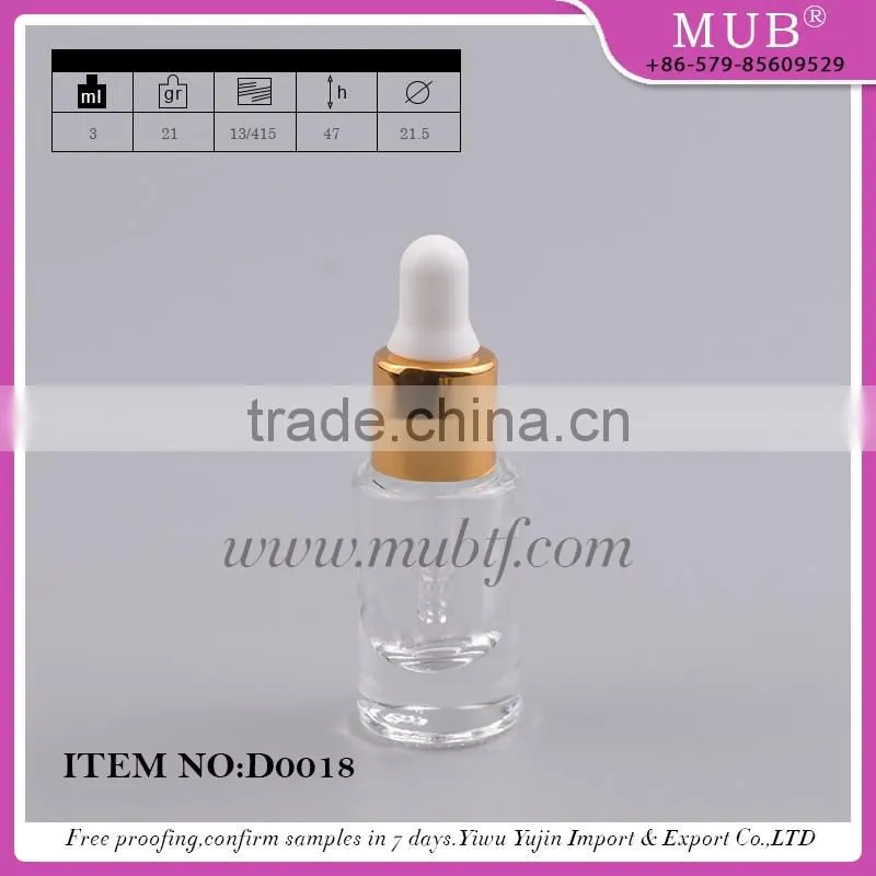 Empty refillable perfume glass bottle aluminum perfume bottle wholesale