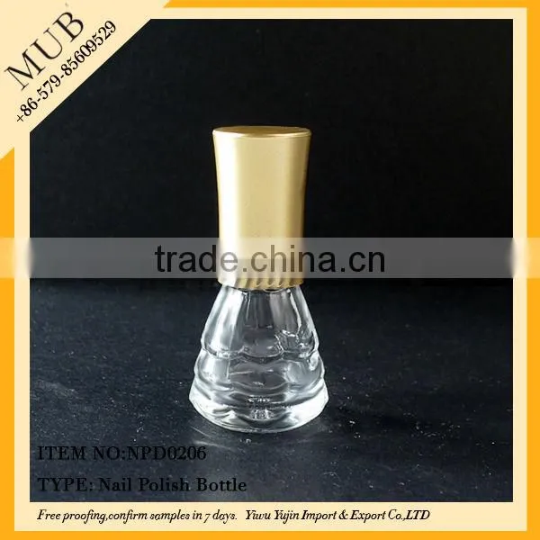 colorful coating glass nail polish bottle manufacturer
