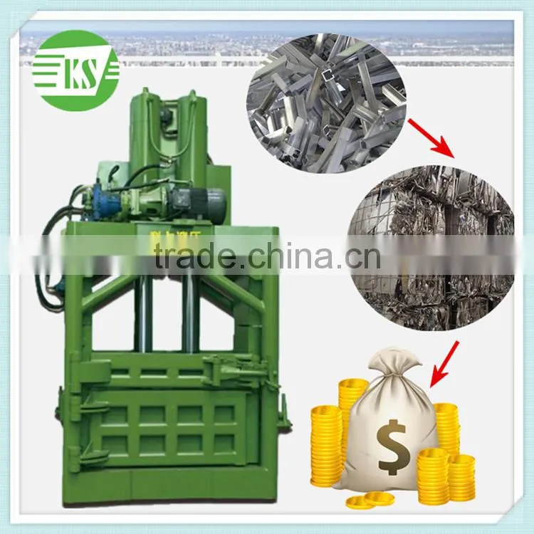 300T Vertical Hydruaulic Aluminum Ferrous Metal Packing Bale Press