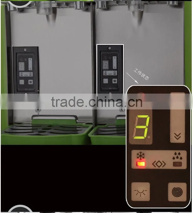 12L 2 tanks slusher with high quality high efficiency for sale