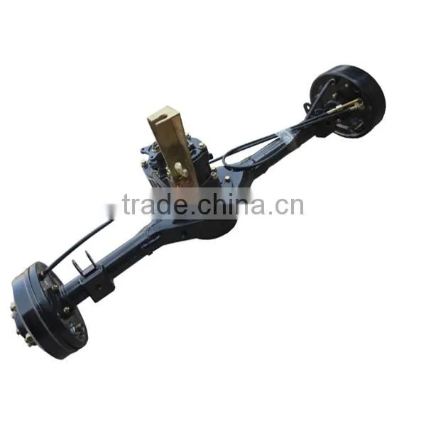 Chinese supplier hot Tricycle hydraulic brake full floating rear axle, ATV and trike rear arxle