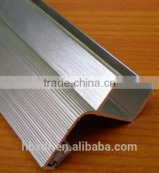 best quality toilet partition wall fitting aluminum profile