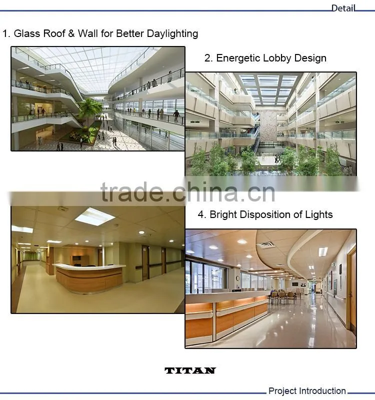 Economic Light Gauge Steel Framing Hospital Building in Turnkey