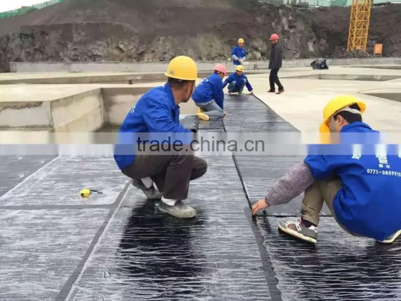PCM self- adhesive roof modified asphalt waterproof membrane export to Vietnam