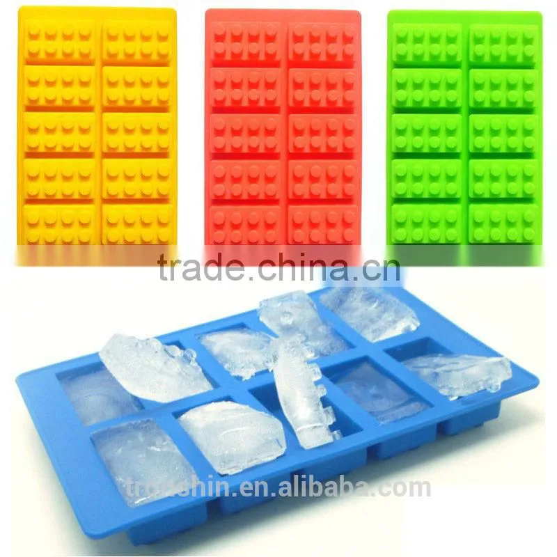 wholesale food grade eco friend silicone ice cube tray