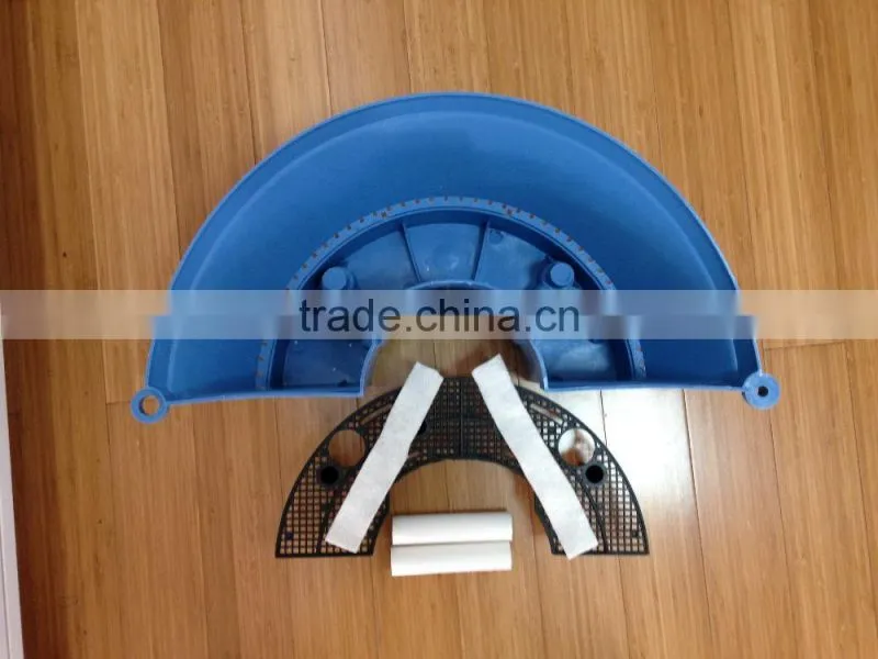China SOL company decorative lamp post decoration planter