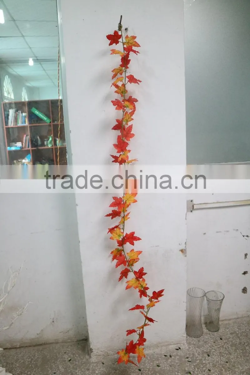 2016 new style artificial maple garland