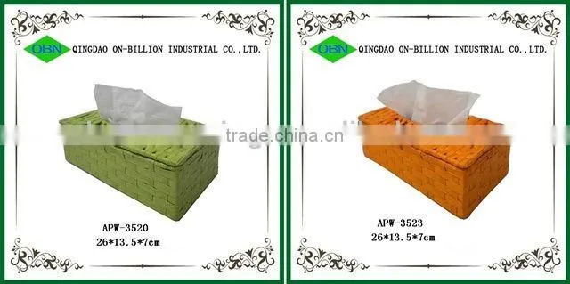 Wholesale woven tissue paper box