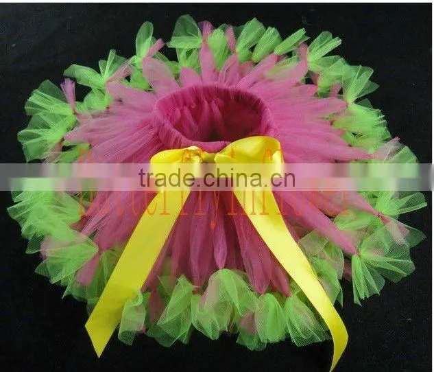 lime hot pink tutus handmade tutus posh tutus for girls