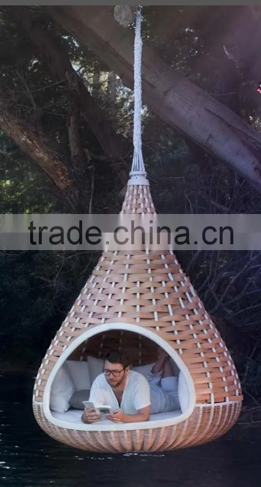 Outdoor bird's nest rattan chairs